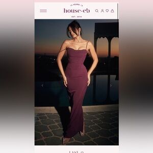 Brand new with tags! House of CB Lani Corset Dress